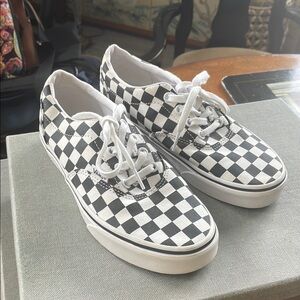 Vans Black and White Checkered Shoes